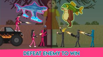 Ragdoll War: Squad Game imagem de tela 3