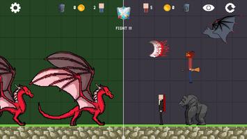 Ragdoll War: Monster Simulator Cartaz