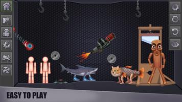 Stickman Ragdoll Mutilate скриншот 1