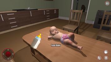 Baby in Dark Yellow Haunted House: Scary Baby Game screenshot 1