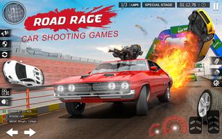 Rage Road : Car Shooting Games capture d'écran 3