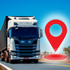 Navegador GPS para caminhão ícone