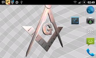 Freemason 3D Live Wallpaper imagem de tela 2