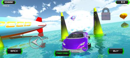 Super Cars Floating Water screenshot 2