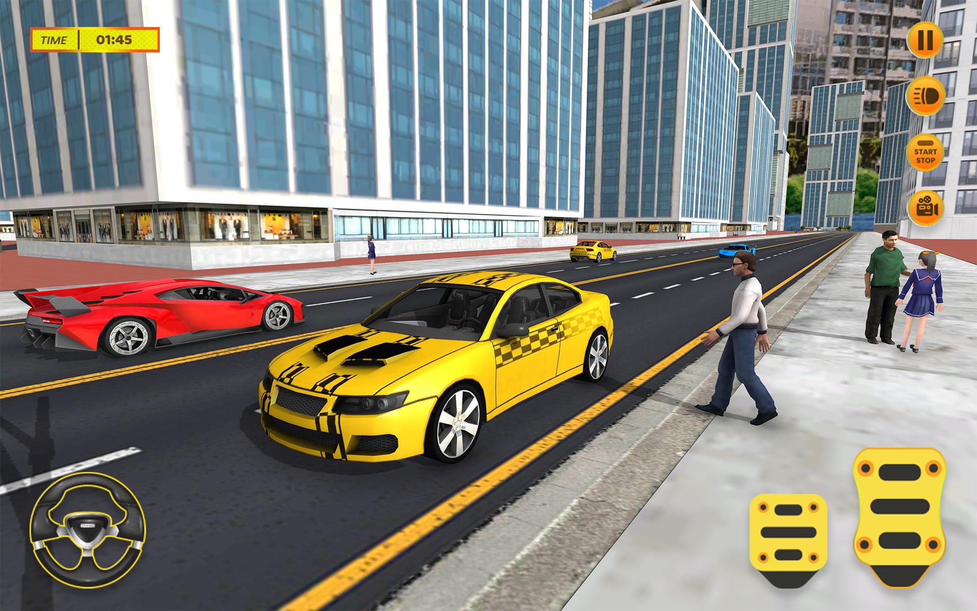 New Taxi Simulator 2020 Taxi Driving Game For Android Apk Download - roblox taxi simulator 2 spooky drive