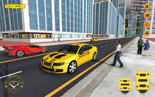 New Taxi Simulator 2021 - Taxi Driving Game poster