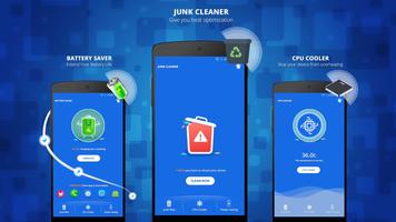 Battery Saver Junk Cleaner & CPU Cooler poster