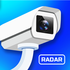 Radar tốc độ - máy dò camera biểu tượng