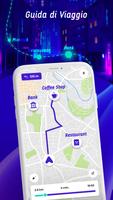 1 Schermata Mappe offline, GPS, tachimetro