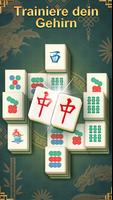 Mahjong Endlos Solitaire Spiel Plakat