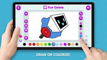 Coloring book & Drawing games پوسٹر