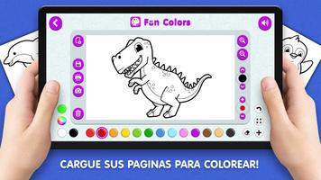 Libro colorear y juegos dibujo captura de pantalla 2