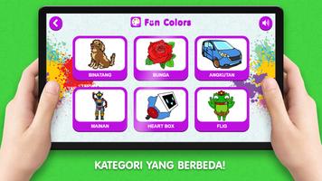 Buku mewarnai menggambar games screenshot 1