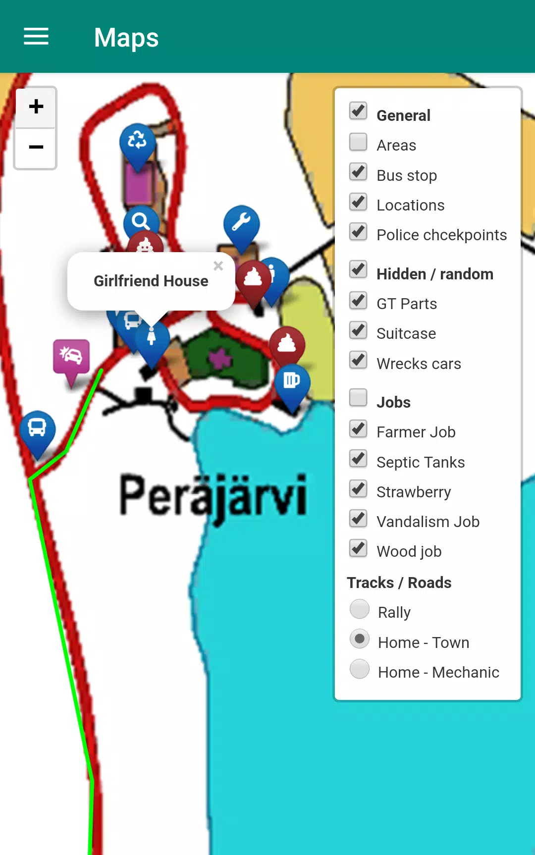 Peräjärvi Map 1.0