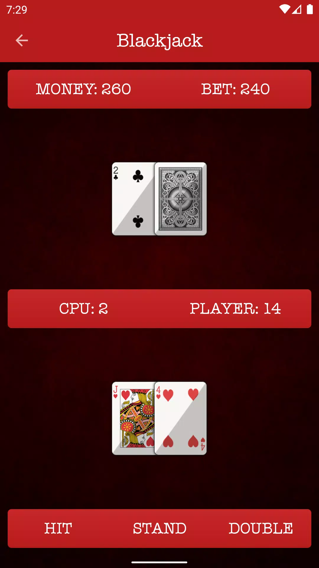 21 Twenty One - Blackjack Game 21 Twenty One - Blackjack Game