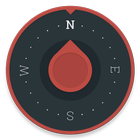 آیکون‌ Flat Compass