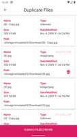 Duplicate File Cleaner capture d'écran 1