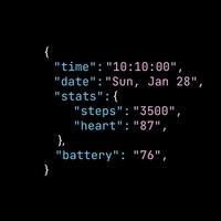 Json Watch Face screenshot 1