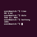 Terminal Watch Face APK