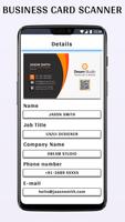 Business Card Scanner - Business Card Reader স্ক্রিনশট 2