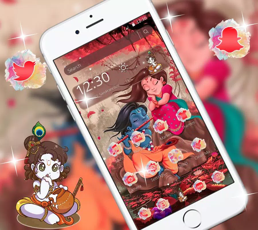 Radha Krishna Theme APK for Android Download Radha Krishna Theme APK for Android Download