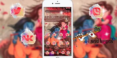 Radha Krishna Theme syot layar 3