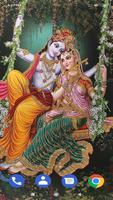 Radha Krishna Wallpaper Affiche