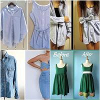 DIY Refashion Giyim Öğreticiler ve Fikirler Ekran Görüntüsü 3