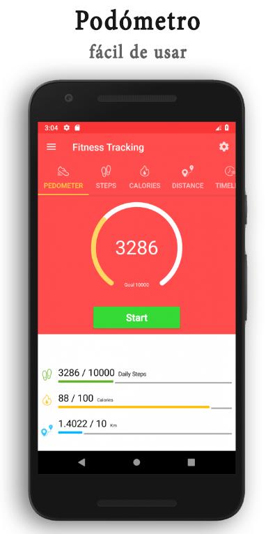 App para contar pasos y calorias gratis