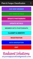 Classification of Plants and Fungi Plakat