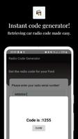 Radio Code Generator تصوير الشاشة 3