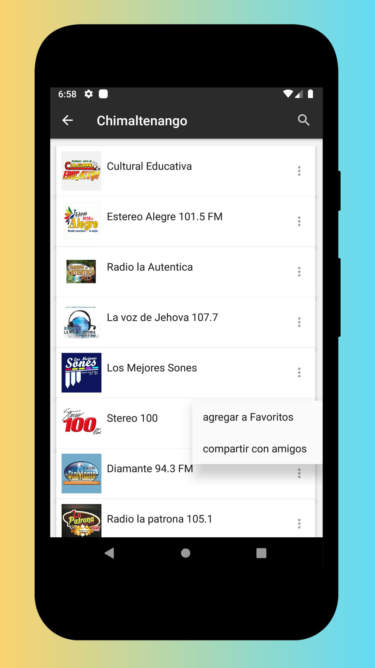 Radios Guatemala en Vivo Gratis, Emisoras de Radio для Андроид - скачать APK