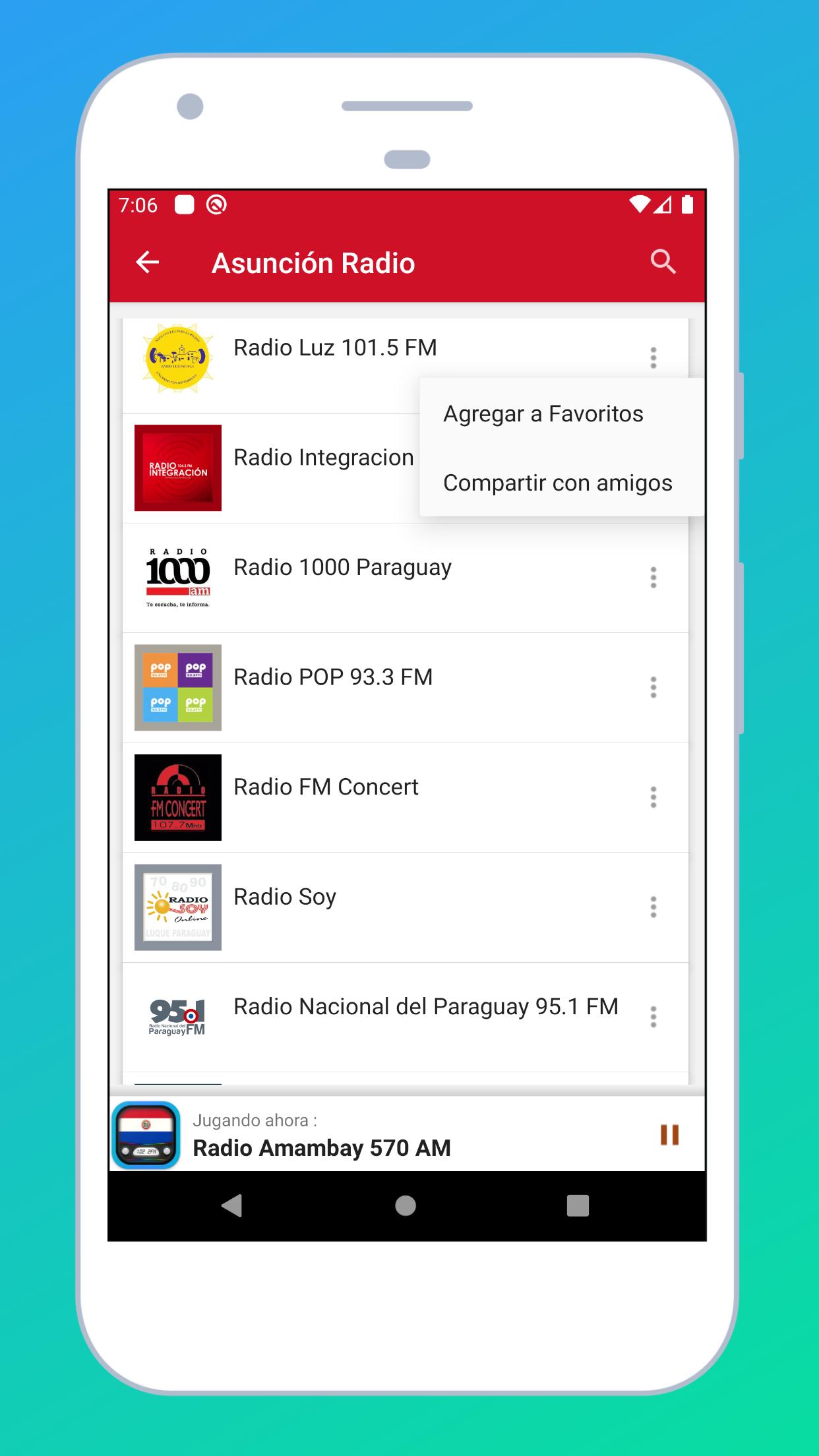 Descarga de APK de Radios de Paraguay en Vivo AM para Android