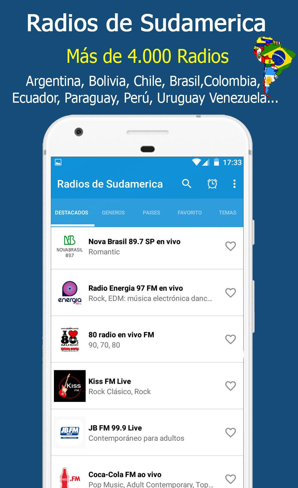 South America Radios - Radio Online for Android - APK Download