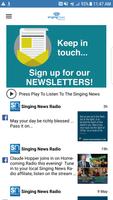 Poster Singing News Radio
