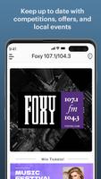 برنامه‌نما Foxy 107.1/104.3 عکس از صفحه