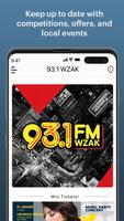 93.1 WZAK captura de pantalla 2