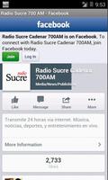 Radio Sucre capture d'écran 1