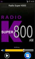 Radio Super K800 plakat