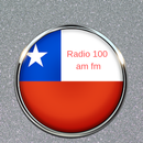 Radio 100 am fm Santigo de Chile app online APK