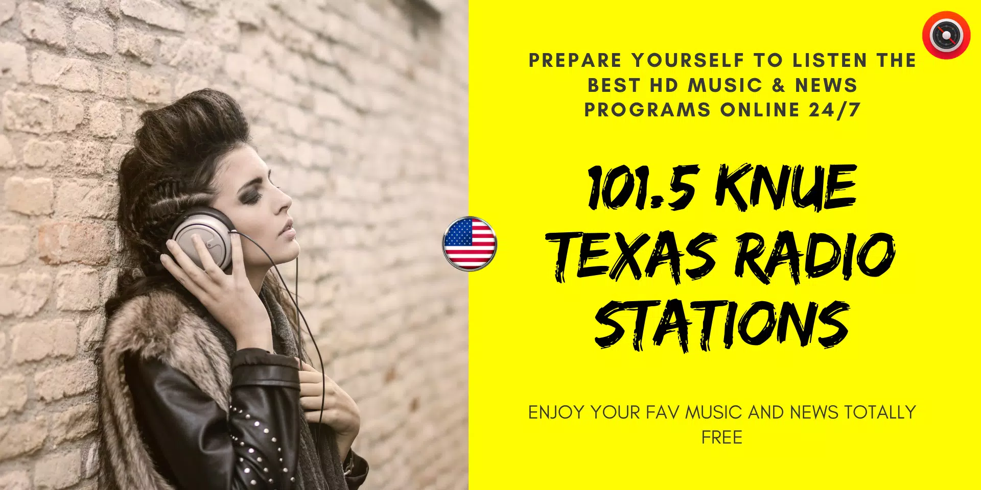 101.5 KNUE Texas Radio Stations 📻 for Android - APK Download