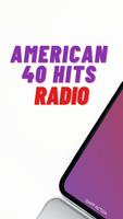 American 40 Hits Radio Affiche