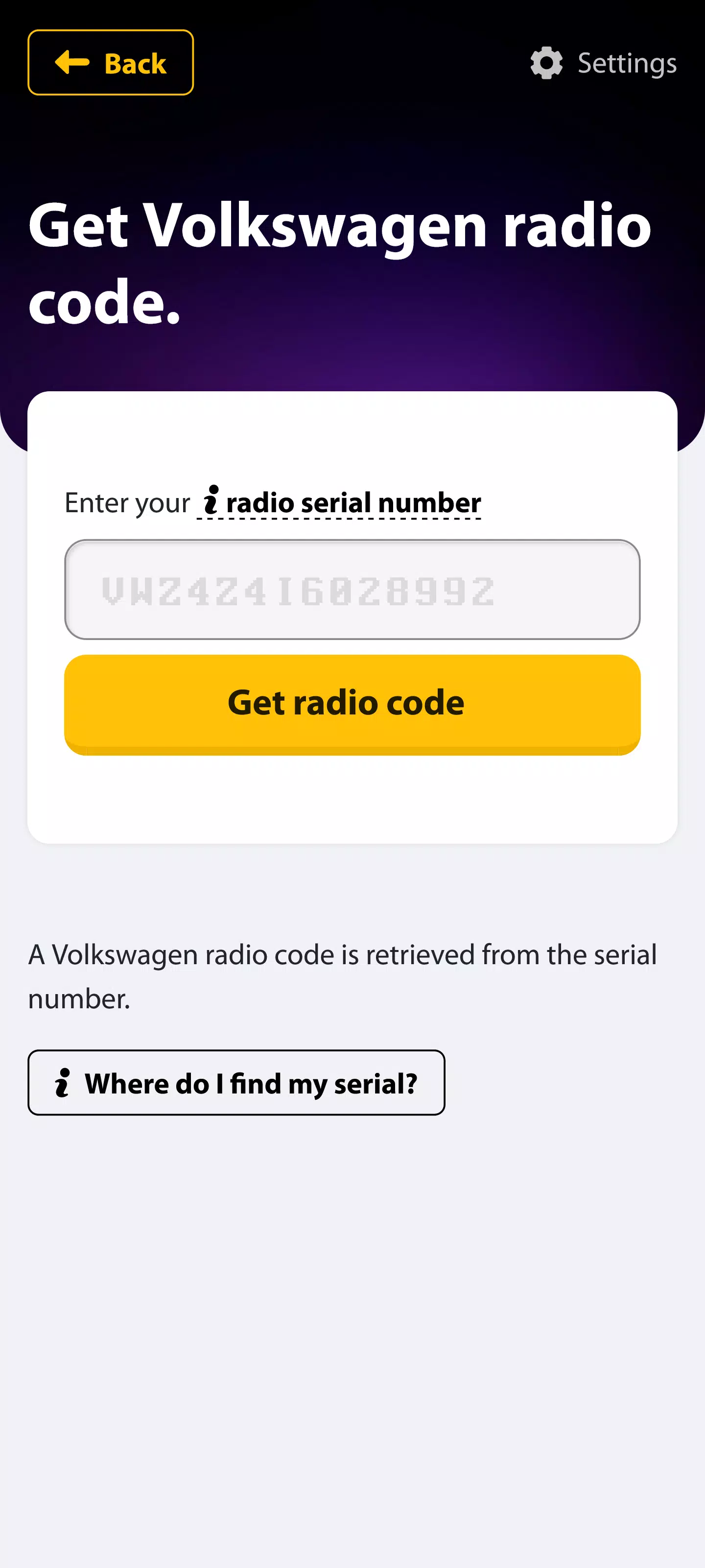 Radio Code Generator for Cars APK for Android Download