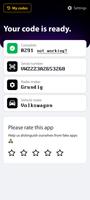 Radio Code Generator for Cars スクリーンショット 2
