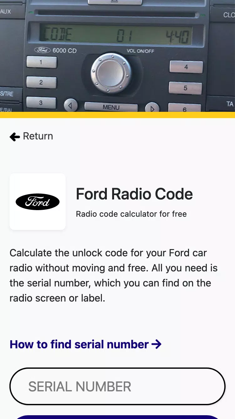 Radio code calculator Latest Version 2.0 for Android