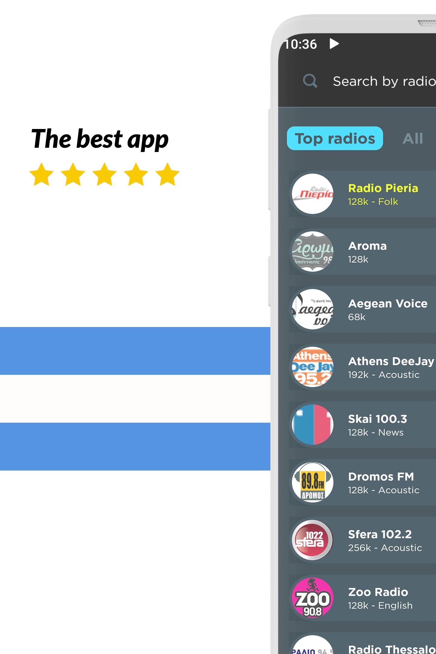 FM Radio Greece online for Android - APK Download