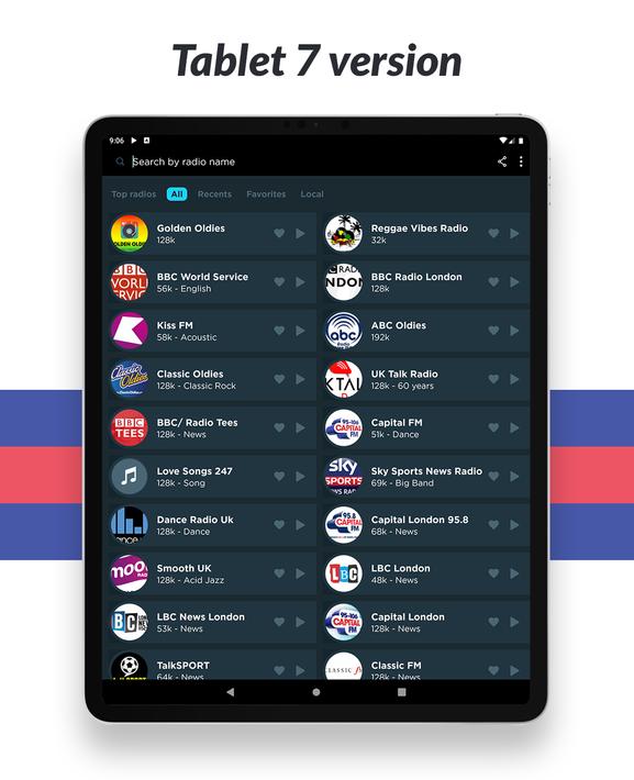 Radio UK: music, free online radio, internet radio for Android - APK