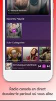 Radio Canada Musique: Radio Canada Online capture d'écran 2