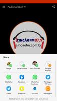 Radio Cincao FM 87,9 syot layar 1