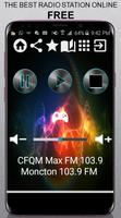 CFQM Max FM постер